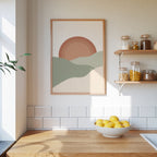 Sage Sunrise Poster – i rum 5