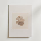 Sand Cairn Poster – canvas utan passepartout