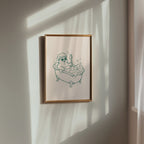 Shower Cat Poster – i rum 5