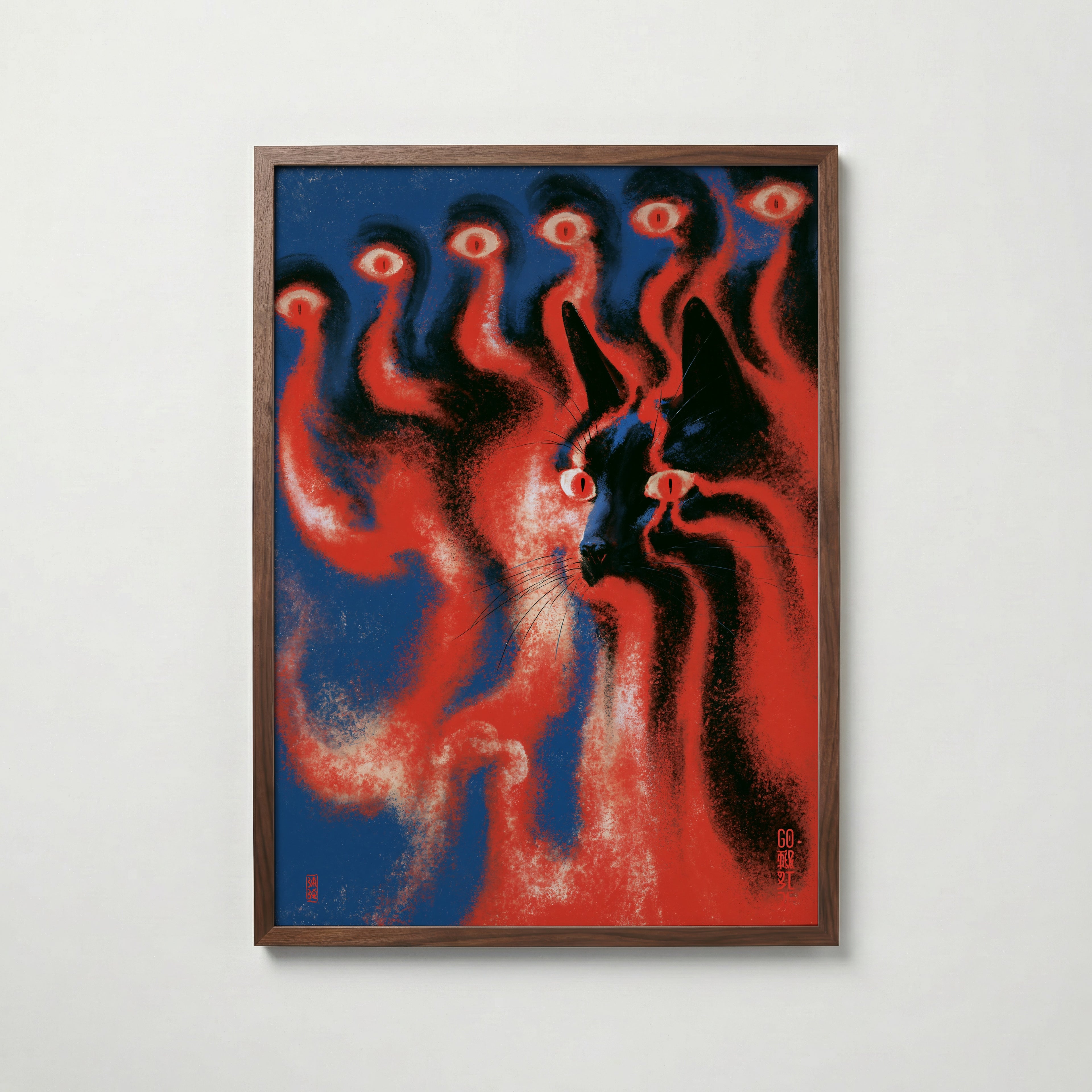 Spirit Cat Poster – valnötsram