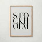 Stockholm Poster – ekram