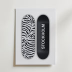 Stockholm Skate Poster – canvas utan passepartout
