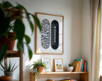 Stockholm Skate Poster – i rum 5