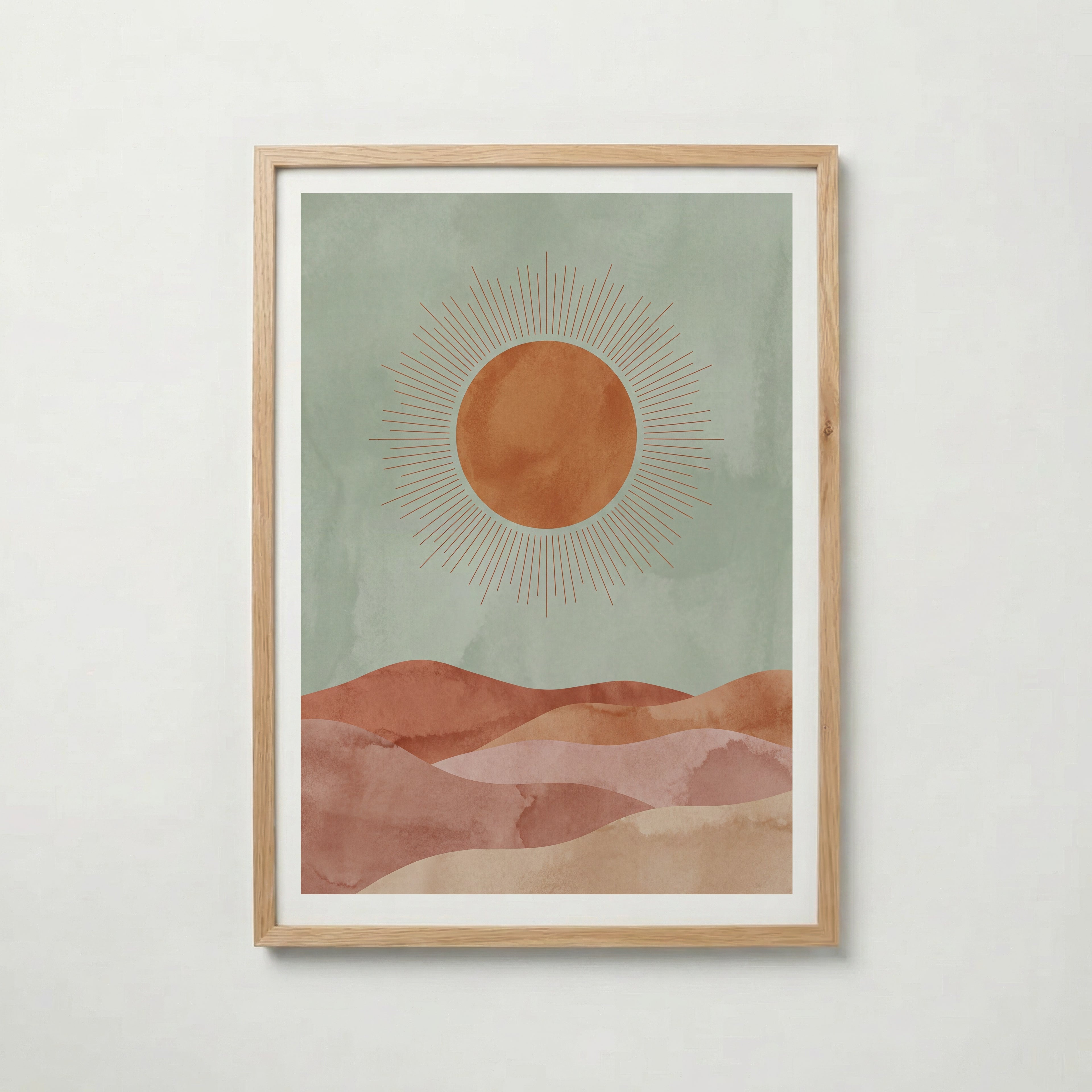 Desert Sun Poster – ekram