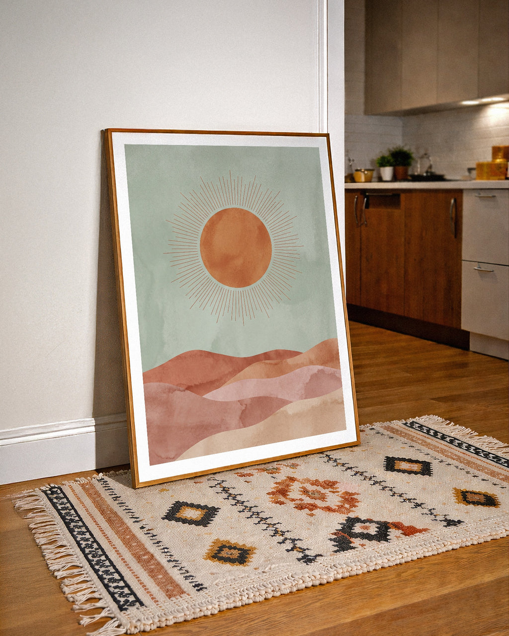 Desert Sun Poster – i rum 1