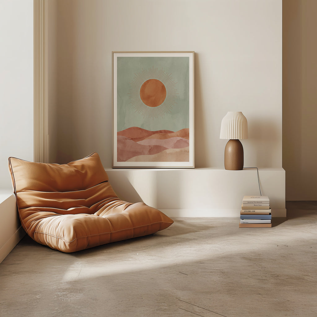 Desert Sun Poster – i rum 2