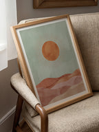 Desert Sun Poster – i rum 5