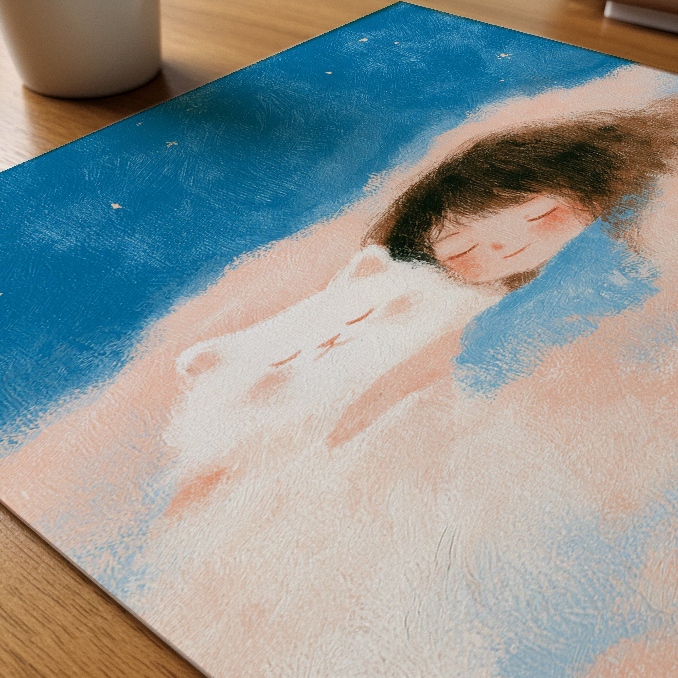 Sweet Dreams Poster – närbild på papper