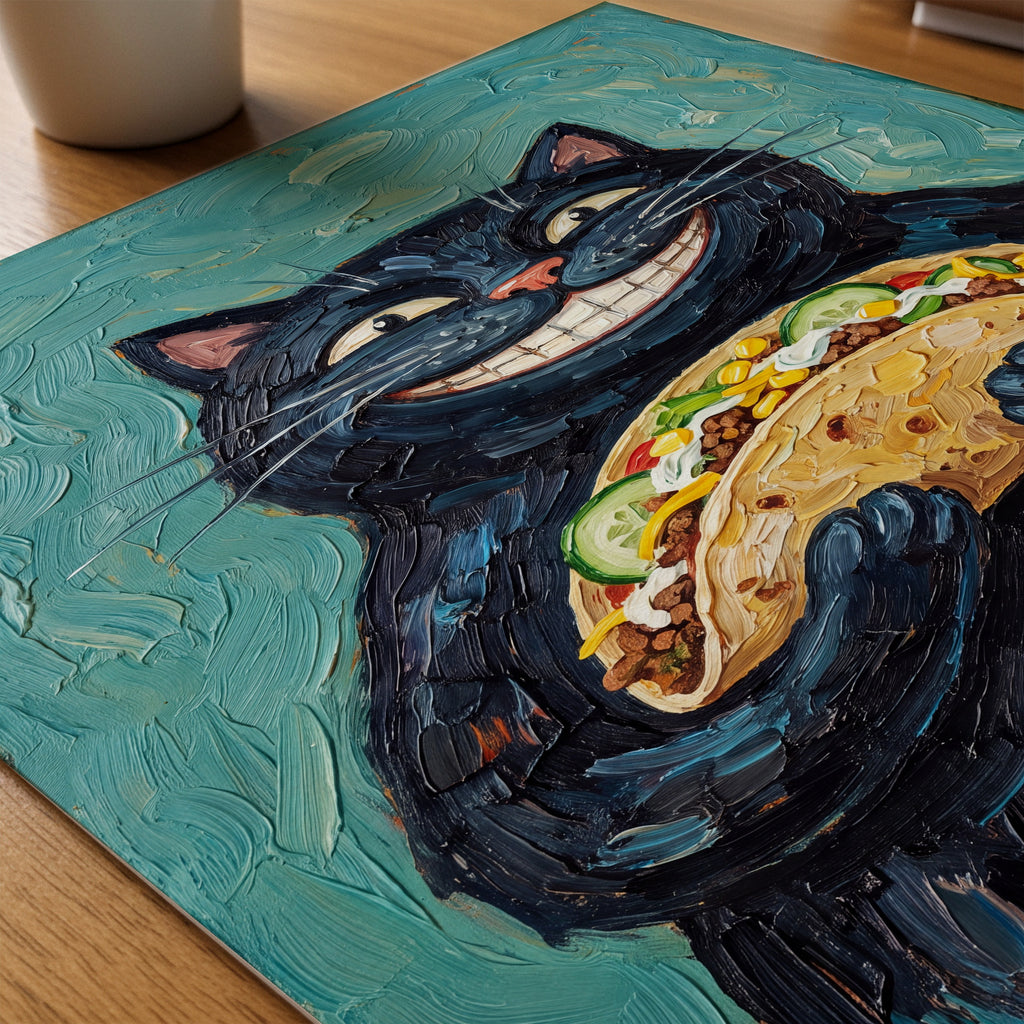 Taco Friday – närbild på papper