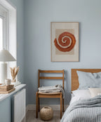 Terracotta Spiral Poster – i rum 2