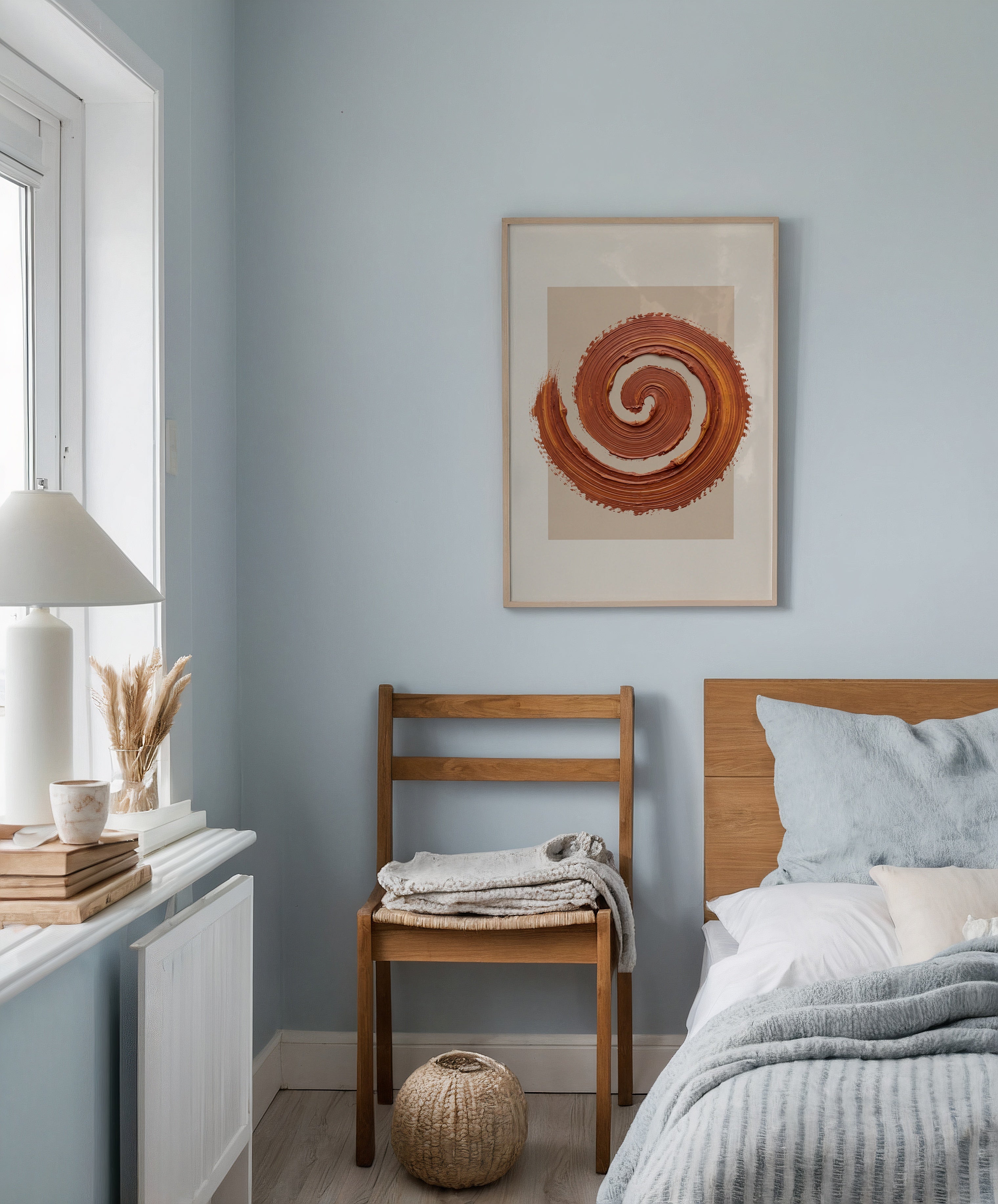 Terracotta Spiral Poster – i rum 2