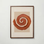 Terracotta Spiral Poster – valnötsram