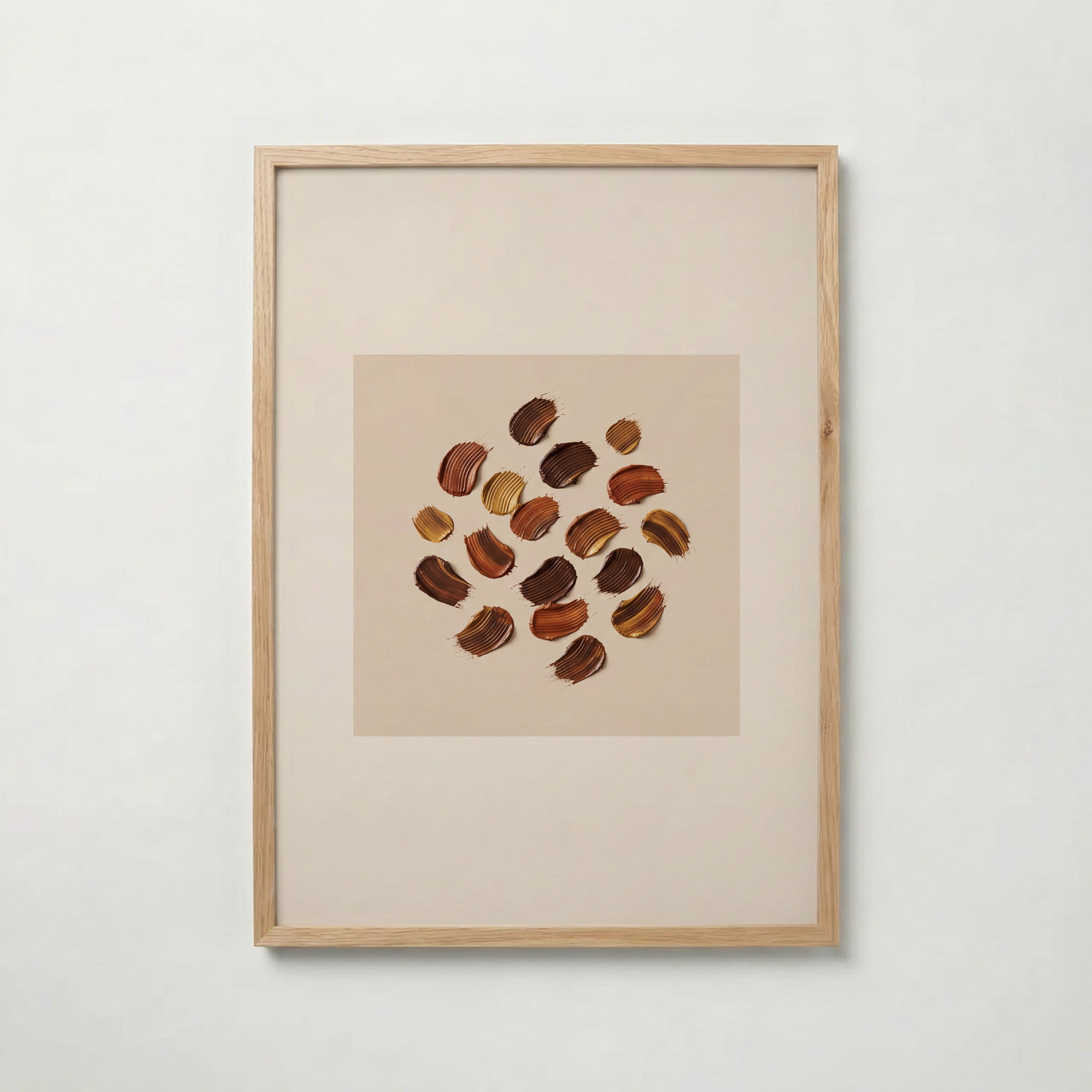 Umber Scatter Poster – ekram