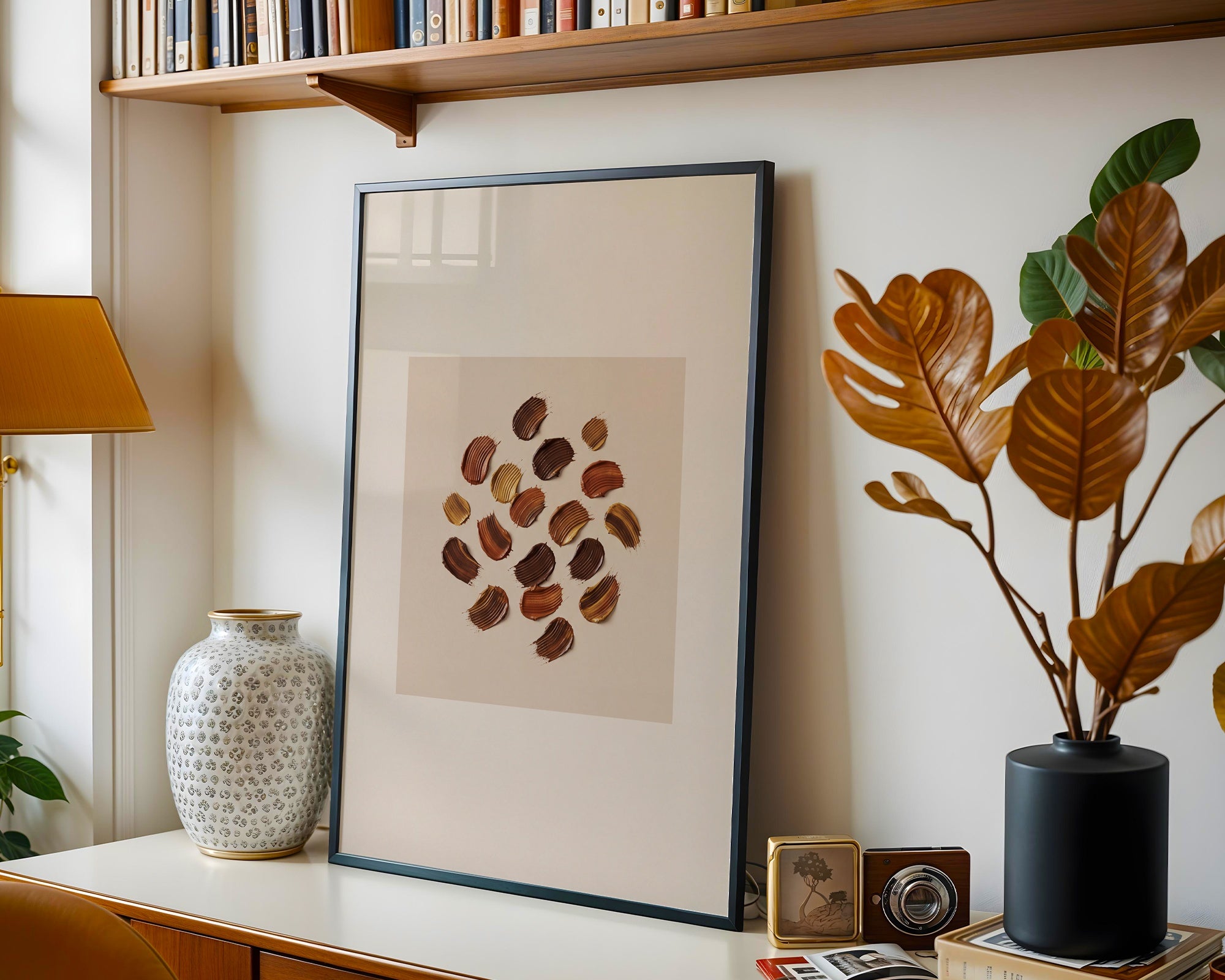 Umber Scatter Poster – i rum 2