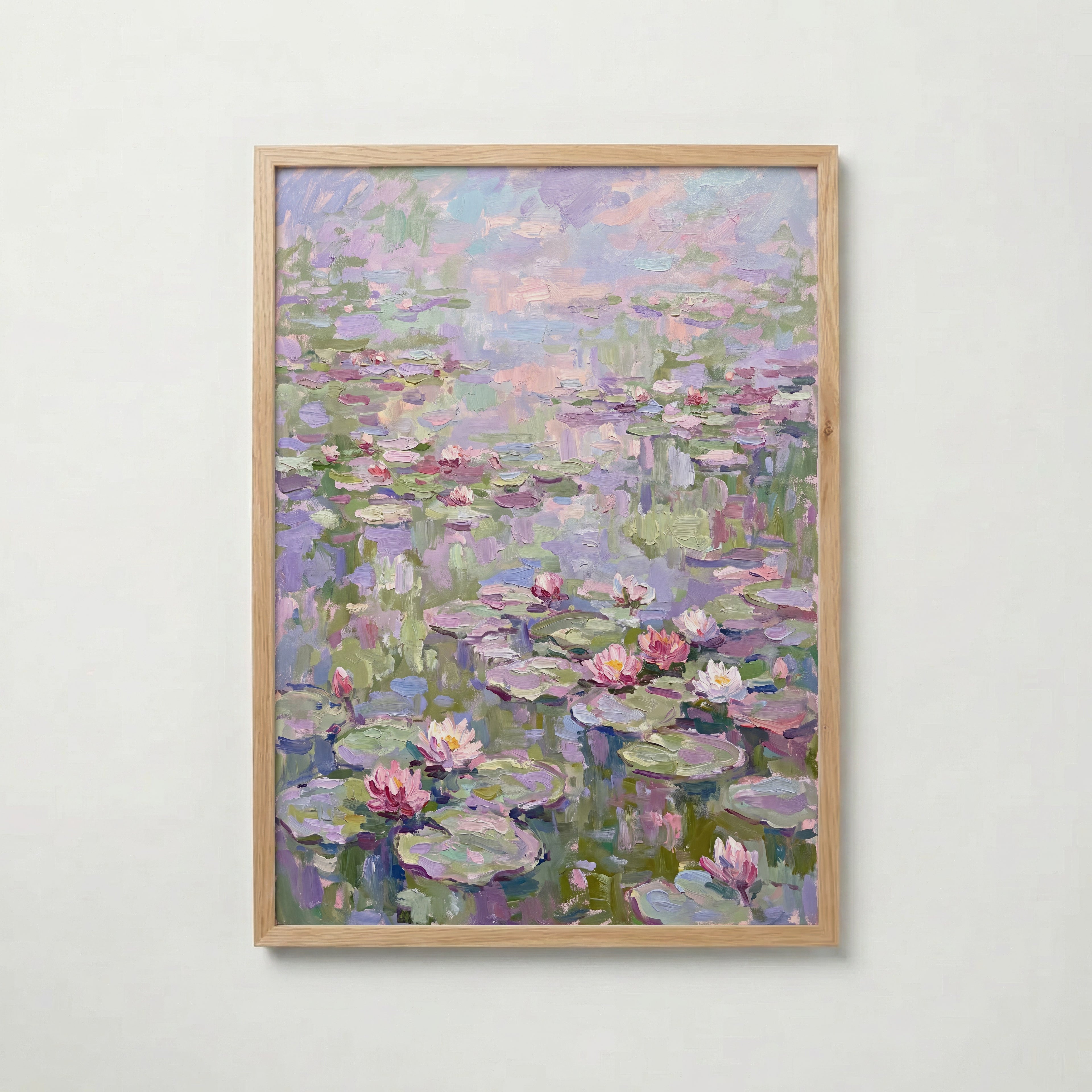 Waterlily Pond Poster – ekram