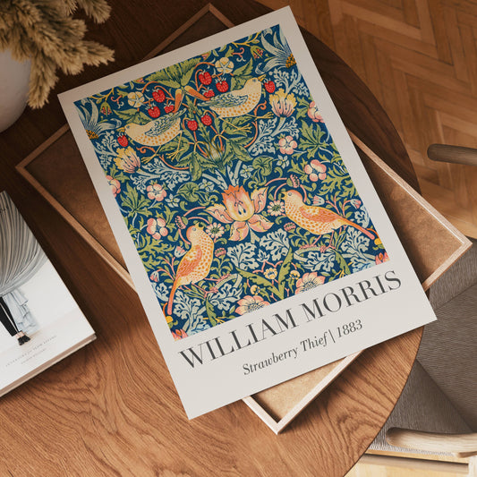William Morris Strawberry Thief 1883 Poster
