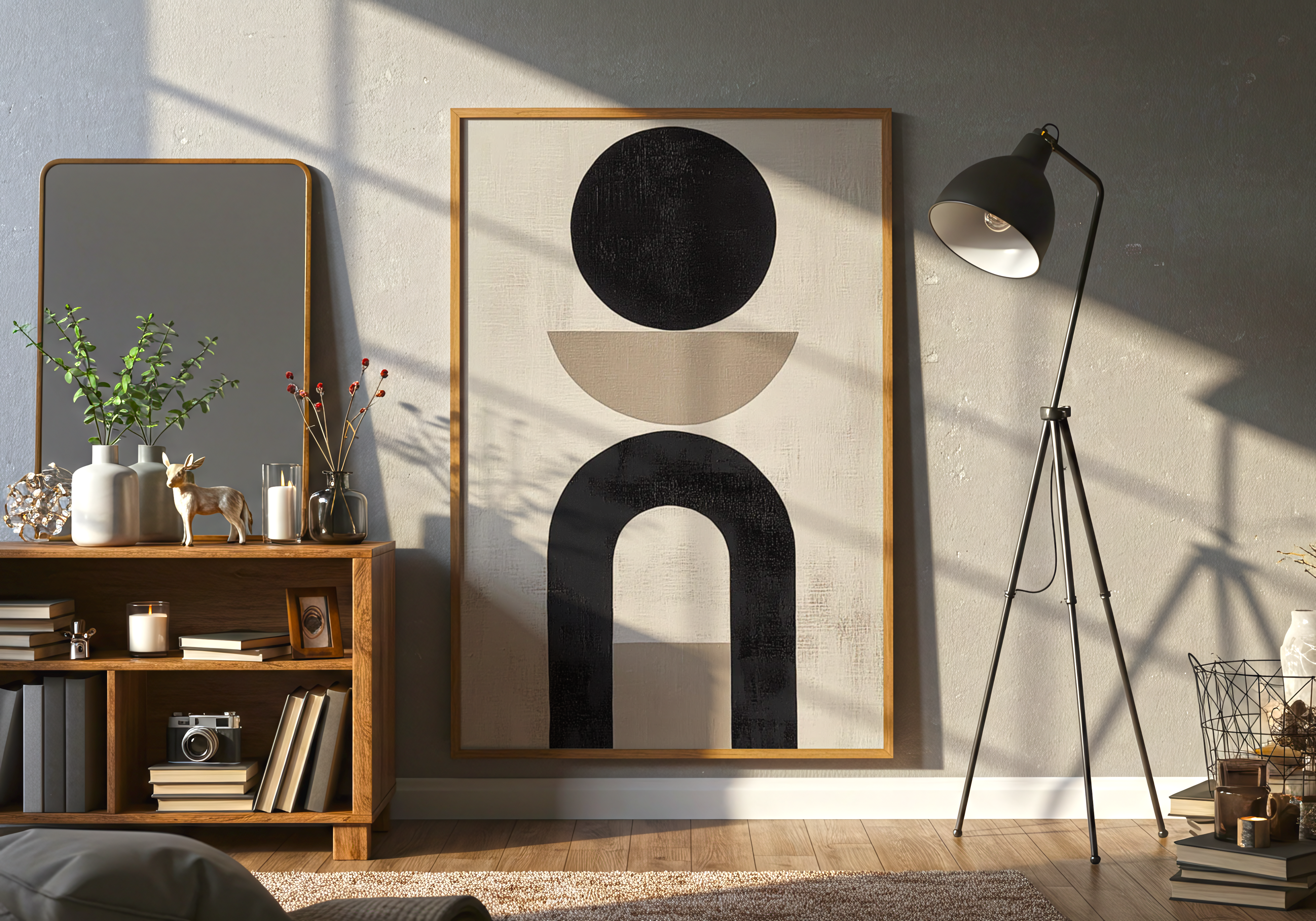 Abstract Shapes No.3 Poster