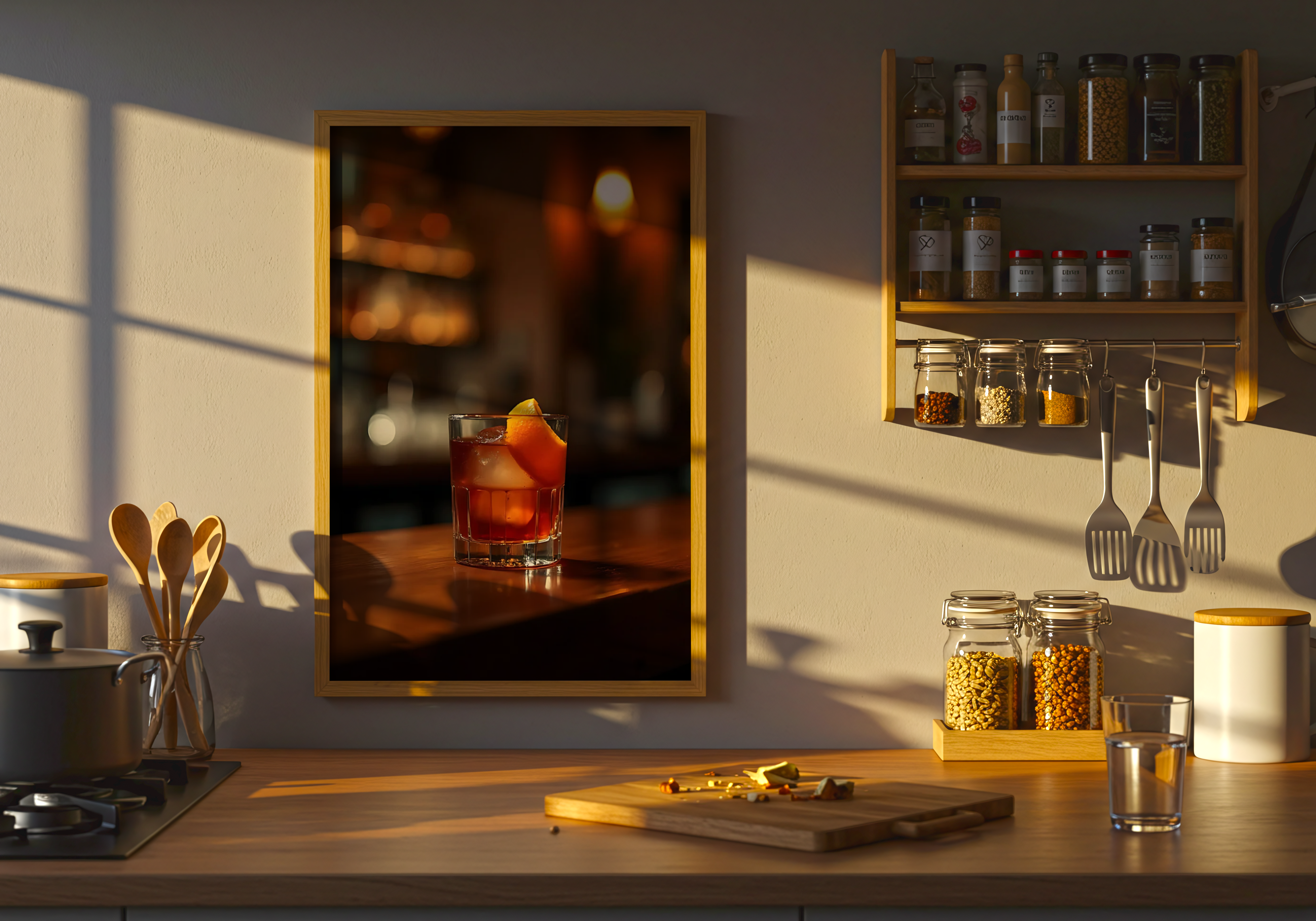 Evening Indulgence Drink Poster