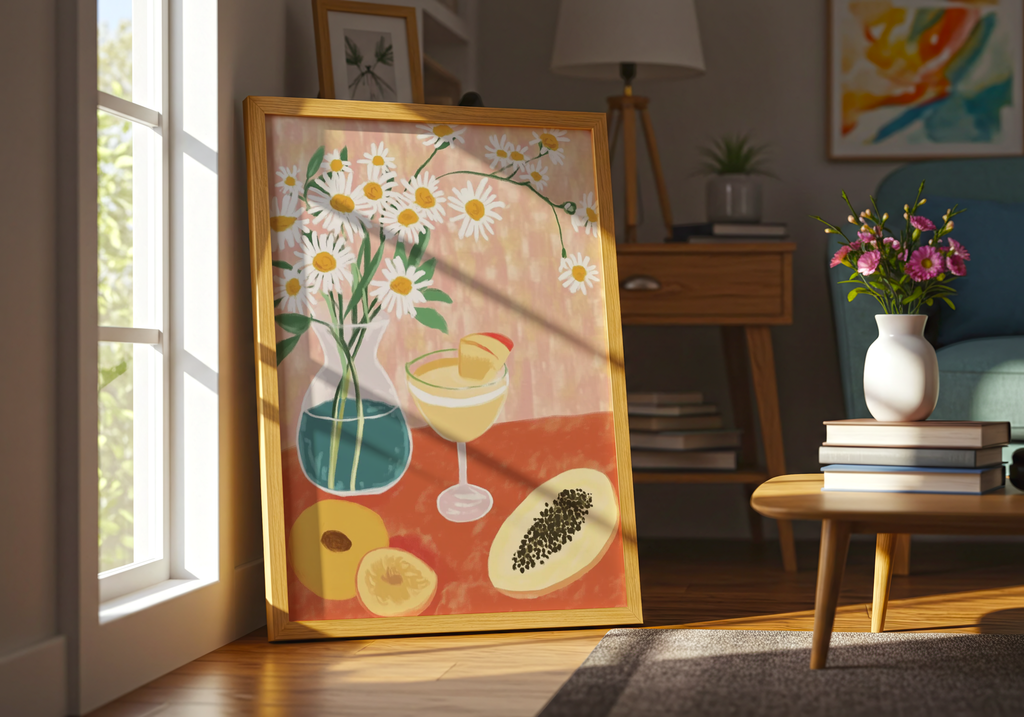 Tropical Blossom Poster