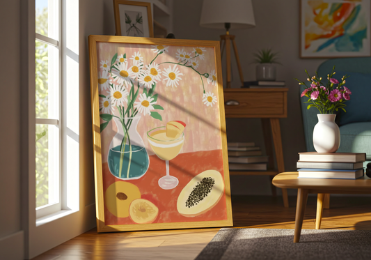 Tropisk Blomst Plakat