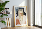 Champagne In Space Poster