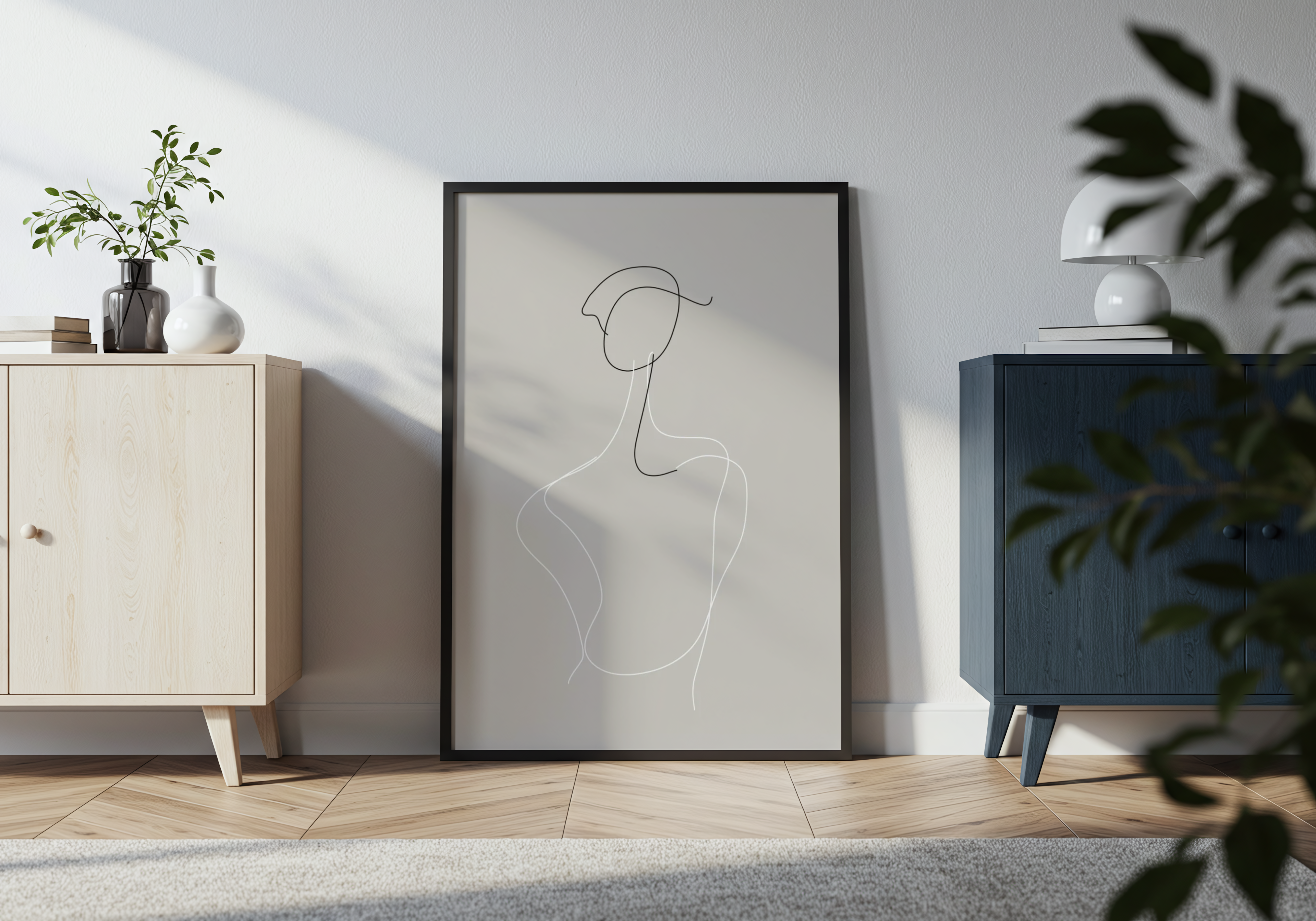 Elegant Contour Poster