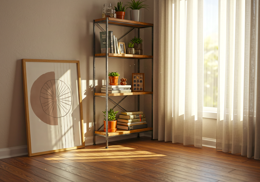 Linear Solar Form Poster