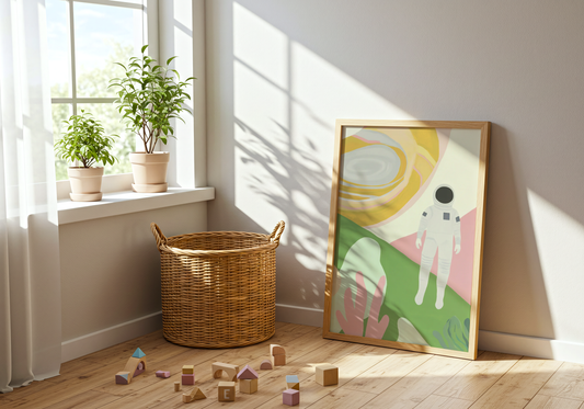 Stilheden mellem stjernerne Plakat