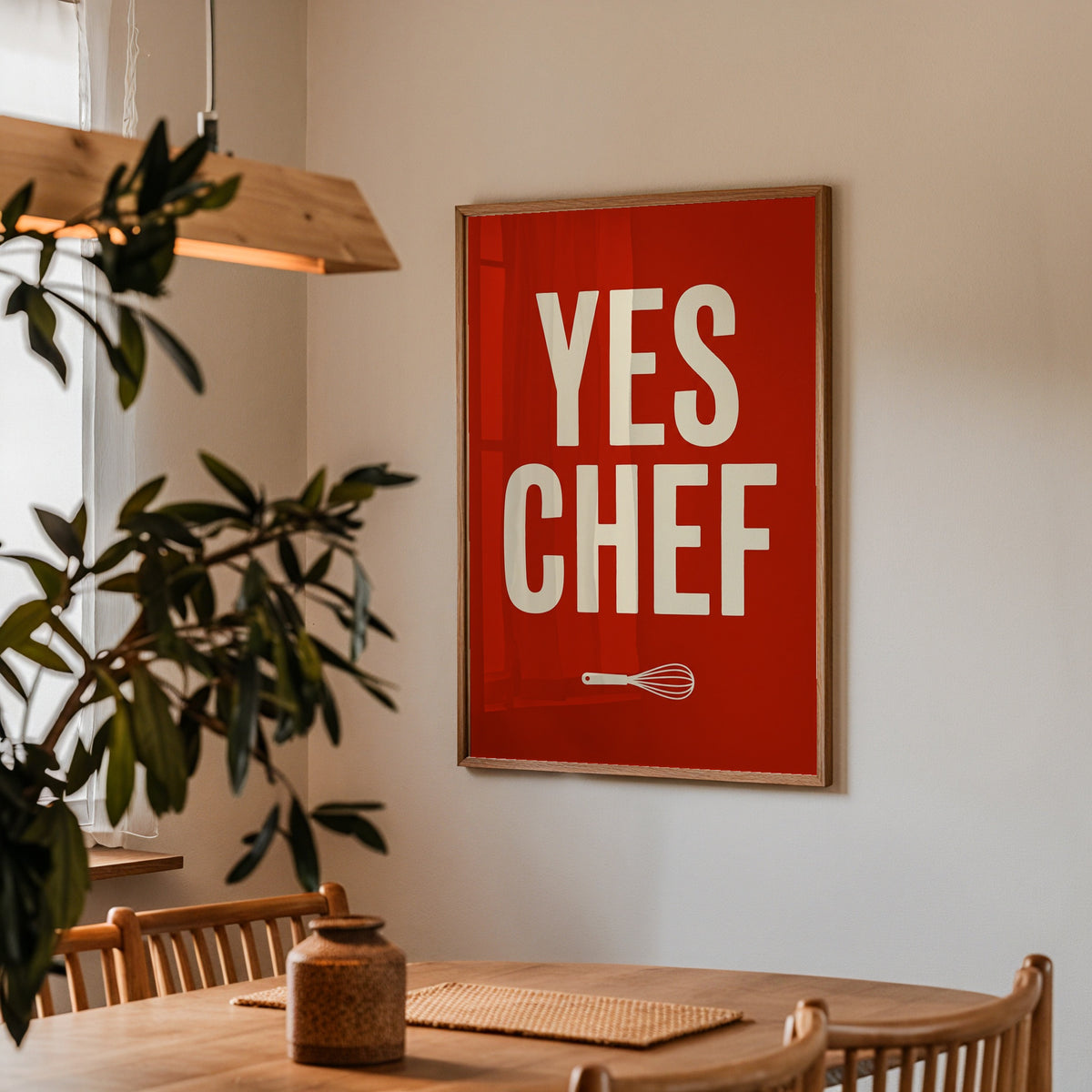 Yes Chef Poster – i rum 5